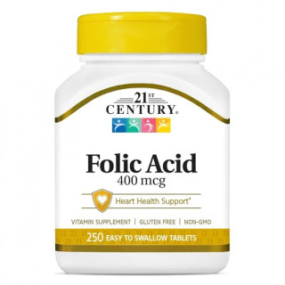 قرص فولیک اسید 21 400mcg (250 عددی)
